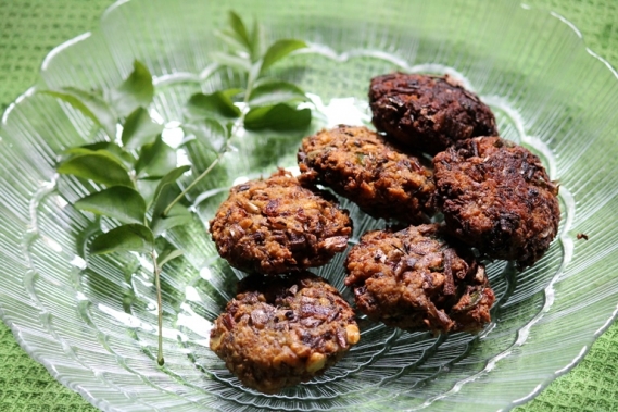 Vazhapoo Mini Vada (6nos)